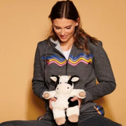 Black And White Cow Warmies -Warmies CP COW 3Lifestyle