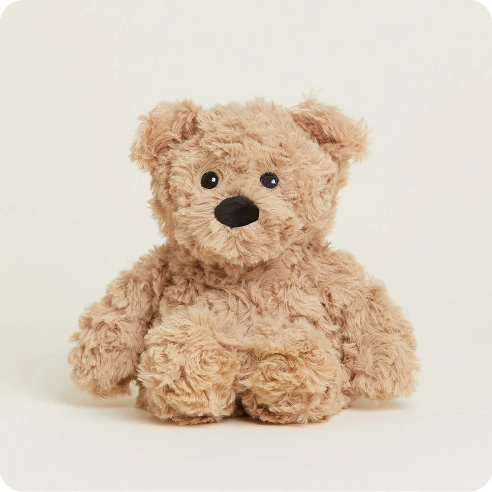 Brown Curly Bear Warmies Junior 1 Brown Curly Bear Warmies Junior