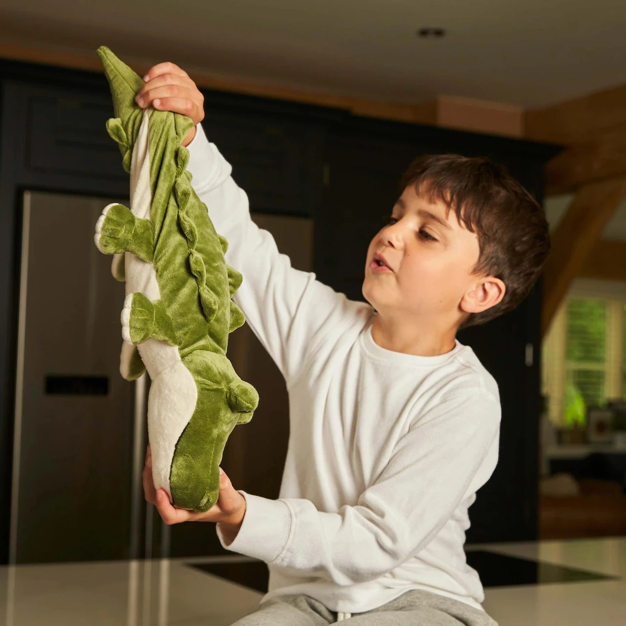 Warmies Alligator Cozy Plush Microwavable Toy 5 Warmies Alligator Cozy Plush Microwavable Toy - Image 5