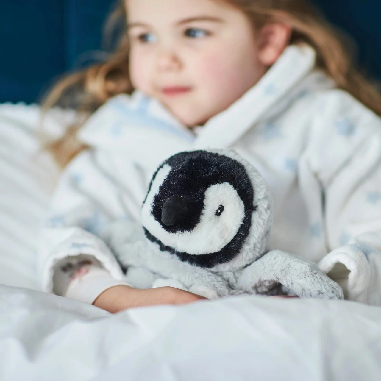 Warmies Baby Penguin Cozy Plush Microwavable Toy 2 Warmies Baby Penguin Cozy Plush Microwavable Toy - Image 2