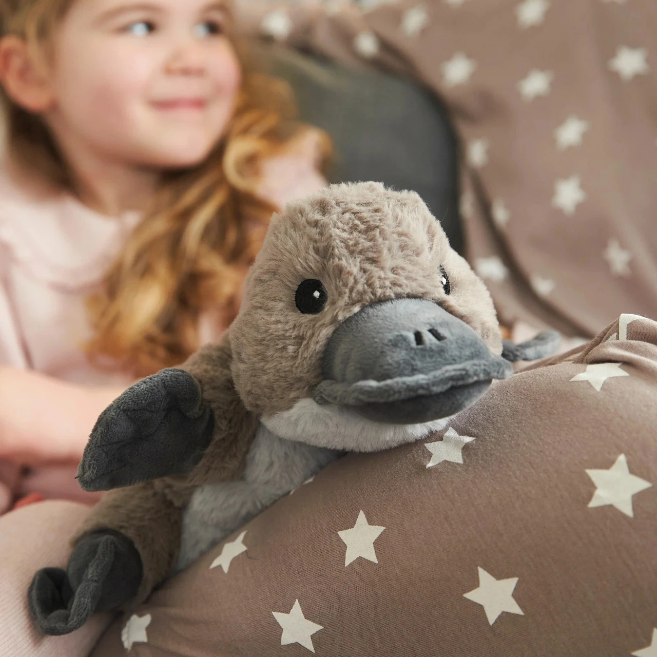 Warmies Platypus Cozy Plush Microwavable Toy 2 Warmies Platypus Cozy Plush Microwavable Toy - Image 2