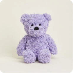 Purple Curly Bear Warmies