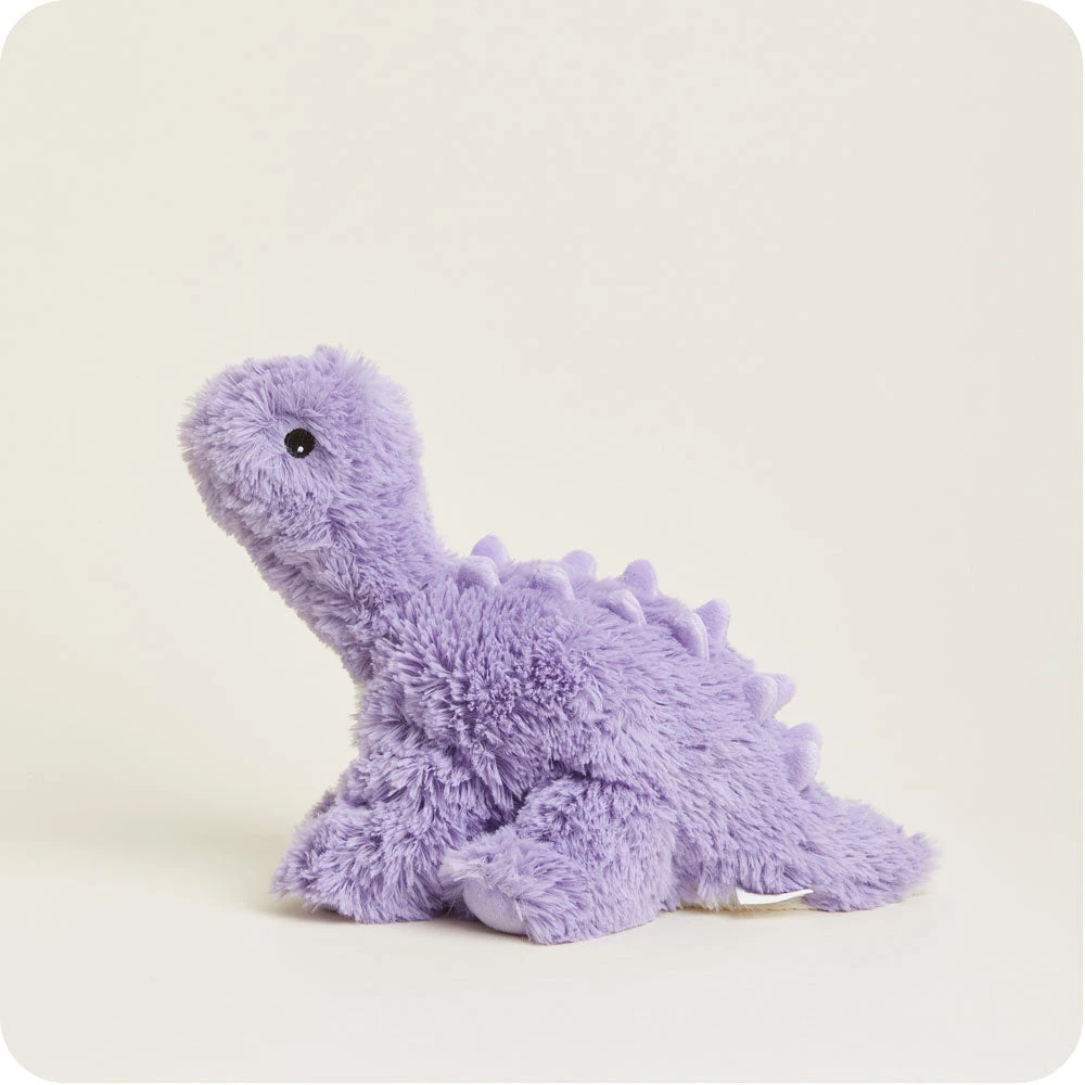 Purple Long Neck Dinosaur Warmies 3 Purple Long Neck Dinosaur Warmies - Image 3