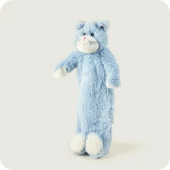 Warmies Blue Cat 3D Novelty Midi Hot Water Bottle