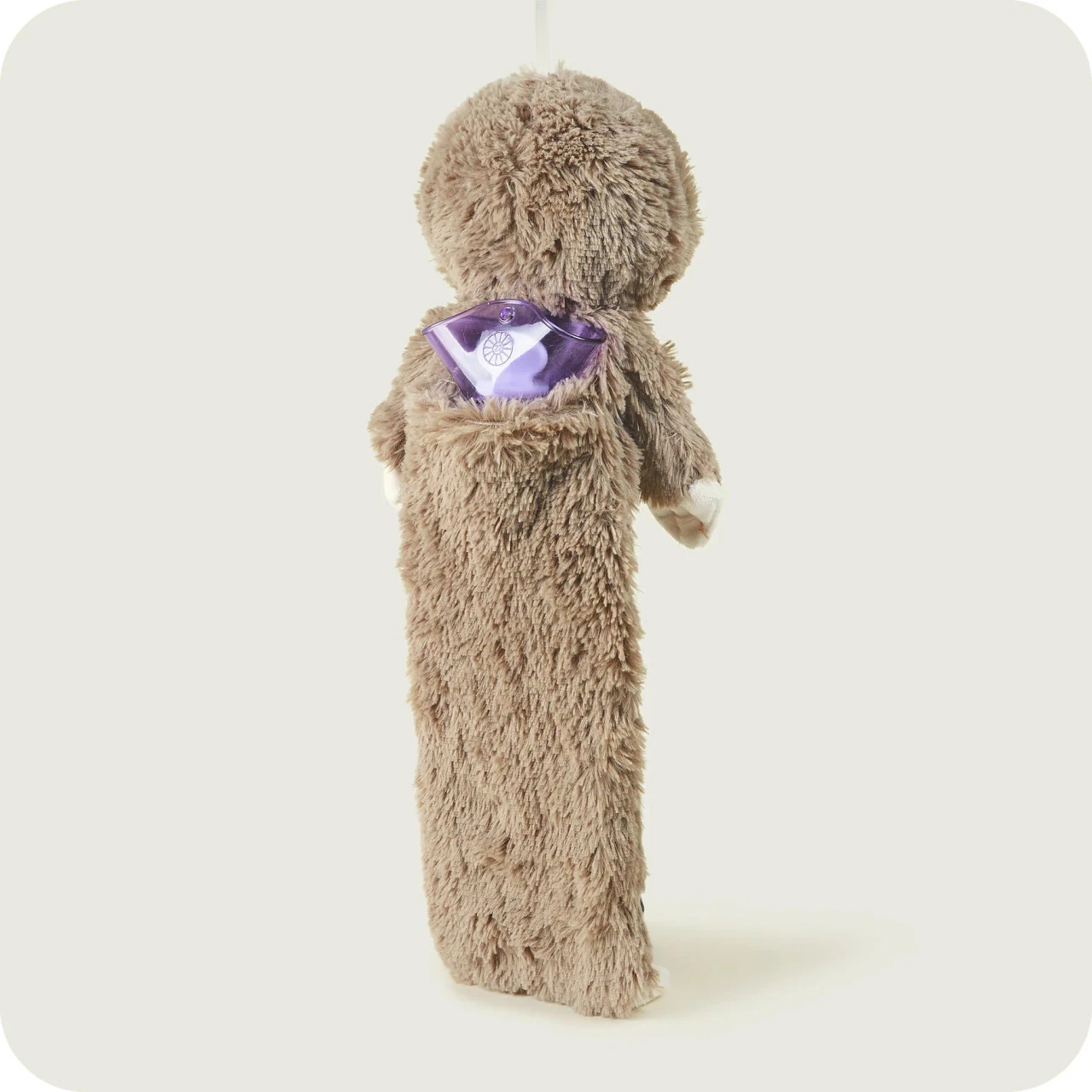 Warmies 3D Novelty Brown Sloth Midi Hot Water Bottle 5 Warmies 3D Novelty Brown Sloth Midi Hot Water Bottle - Image 5