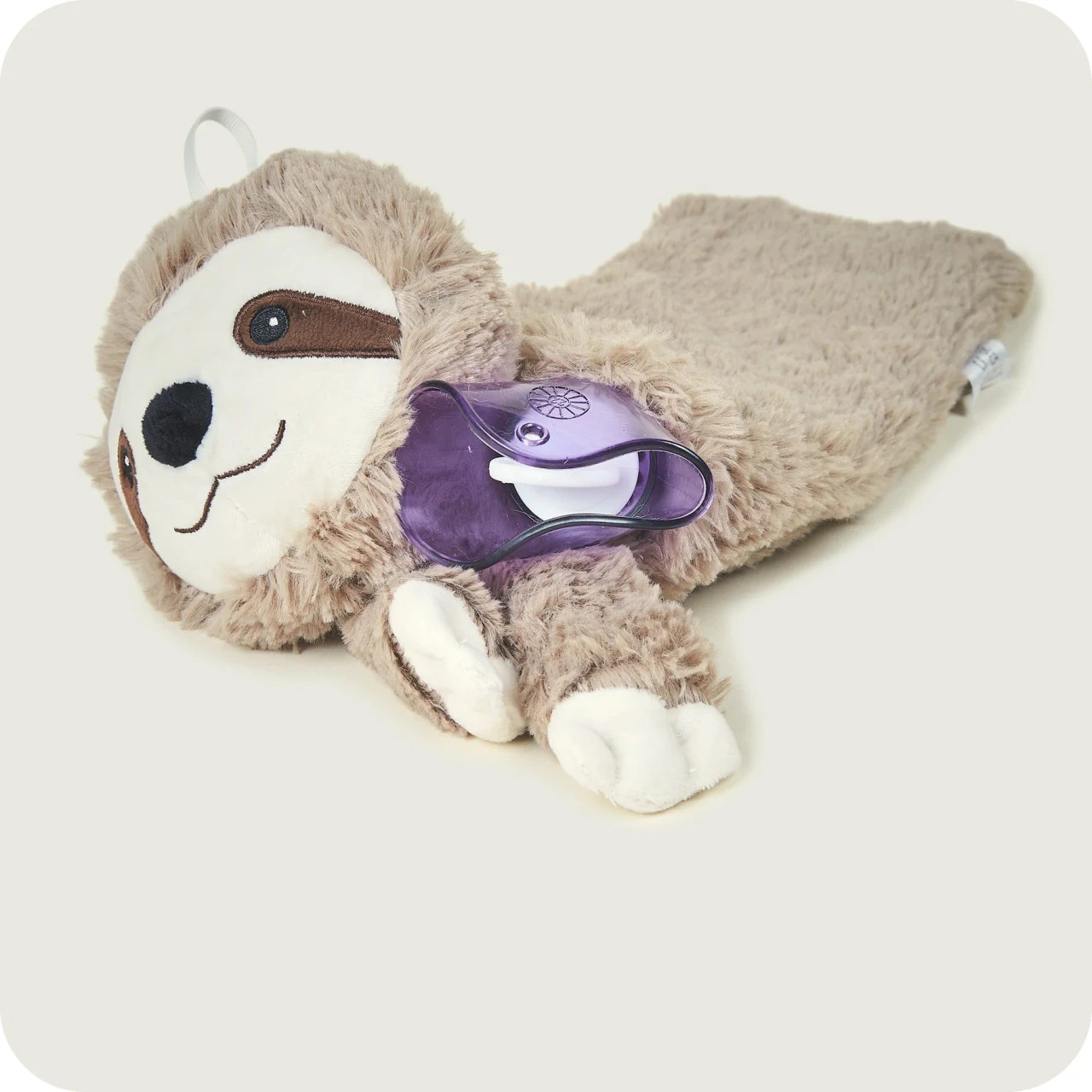 Warmies 3D Novelty Brown Sloth Midi Hot Water Bottle 4 Warmies 3D Novelty Brown Sloth Midi Hot Water Bottle - Image 4