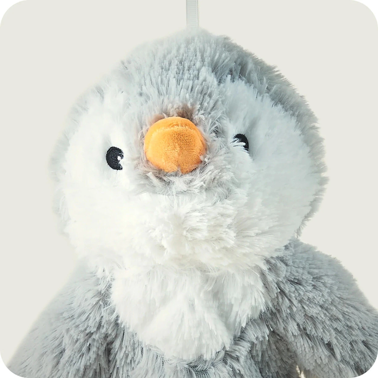 Warmies 3D Novelty Grey Penguin Midi Hot Water Bottle 2 Warmies 3D Novelty Grey Penguin Midi Hot Water Bottle - Image 2