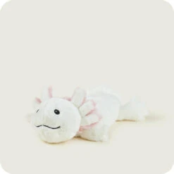 Warmies White Axoloti Cozy Plush Microwavable Toy