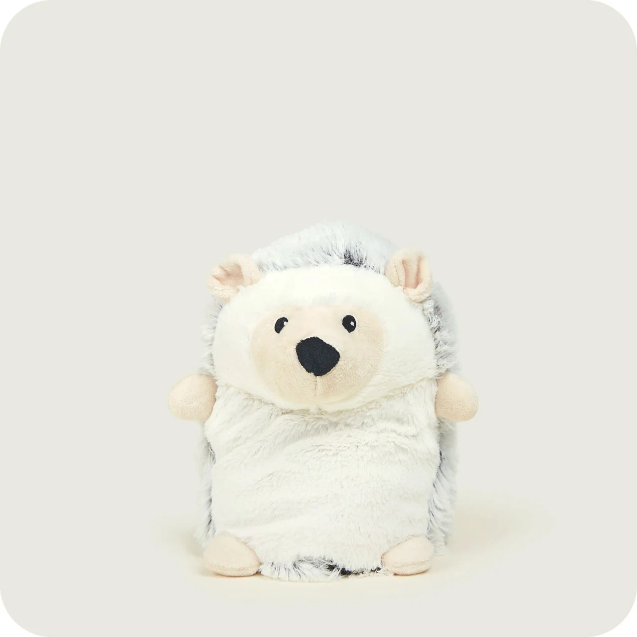 Warmies Beige Hedgehog Cozy Plush Microwavable Toy 4 Warmies Beige Hedgehog Cozy Plush Microwavable Toy - Image 4