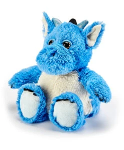 Warmies Blue Horned Dragon Cozy Plush Microwavable Toy -Warmies Warmies Blue Dragon 48362.1695118062