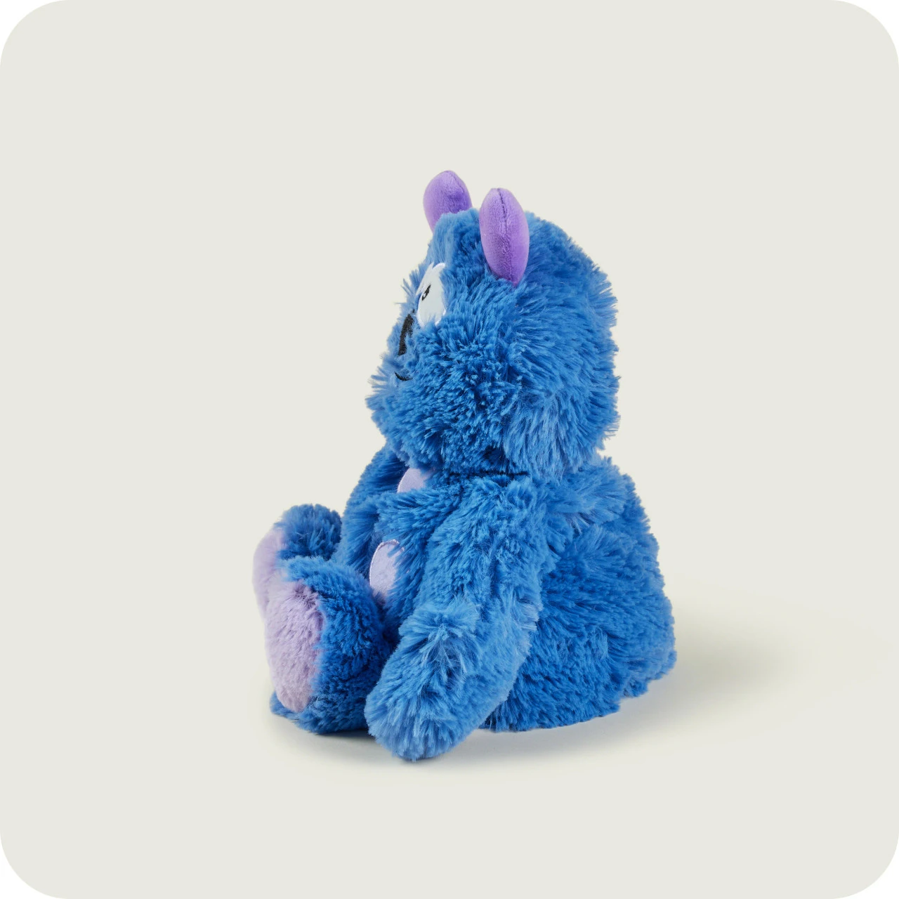 Warmies Blue Monster Cozy Plush Microwavable Toy 3 Warmies Blue Monster Cozy Plush Microwavable Toy - Image 3