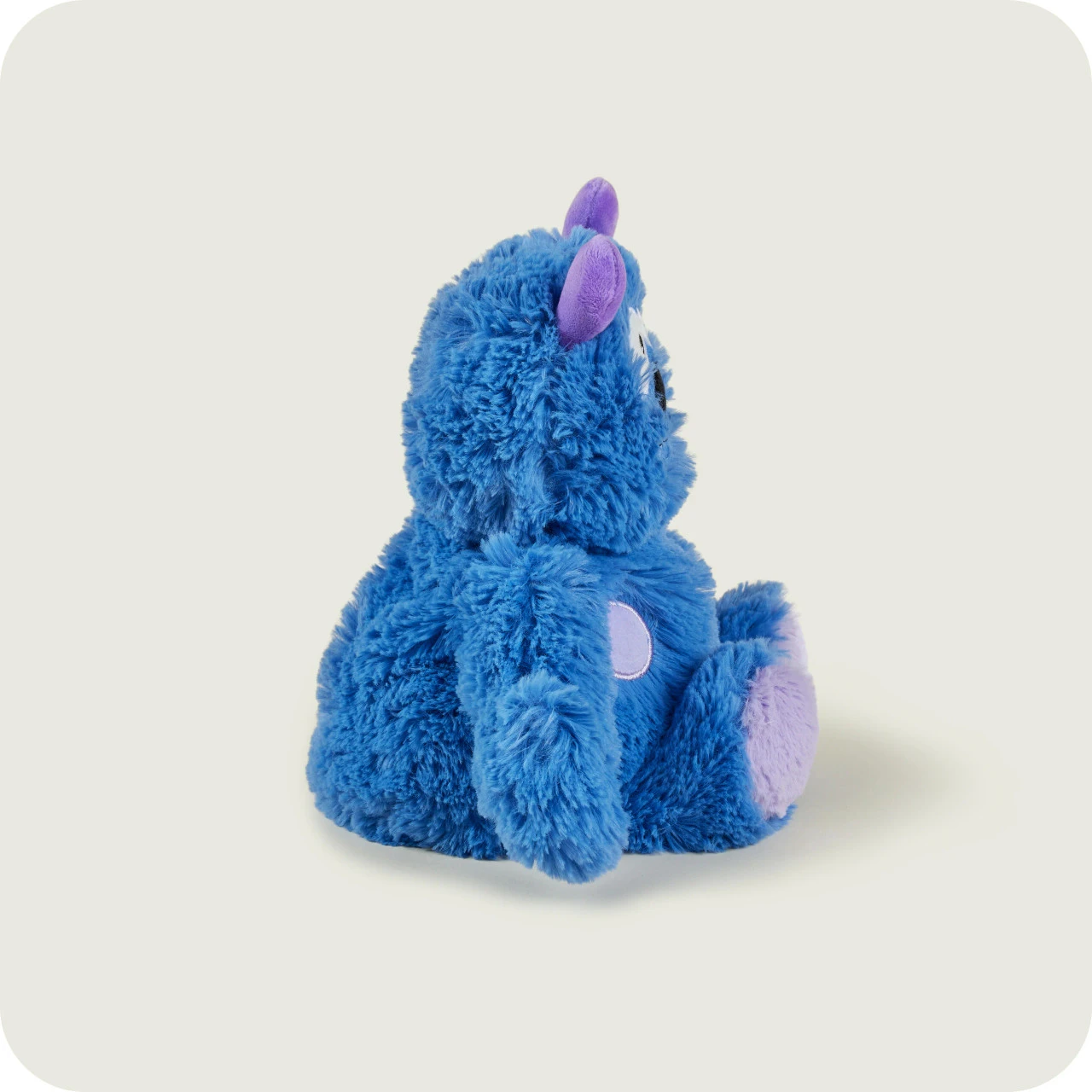 Warmies Blue Monster Cozy Plush Microwavable Toy 5 Warmies Blue Monster Cozy Plush Microwavable Toy - Image 5