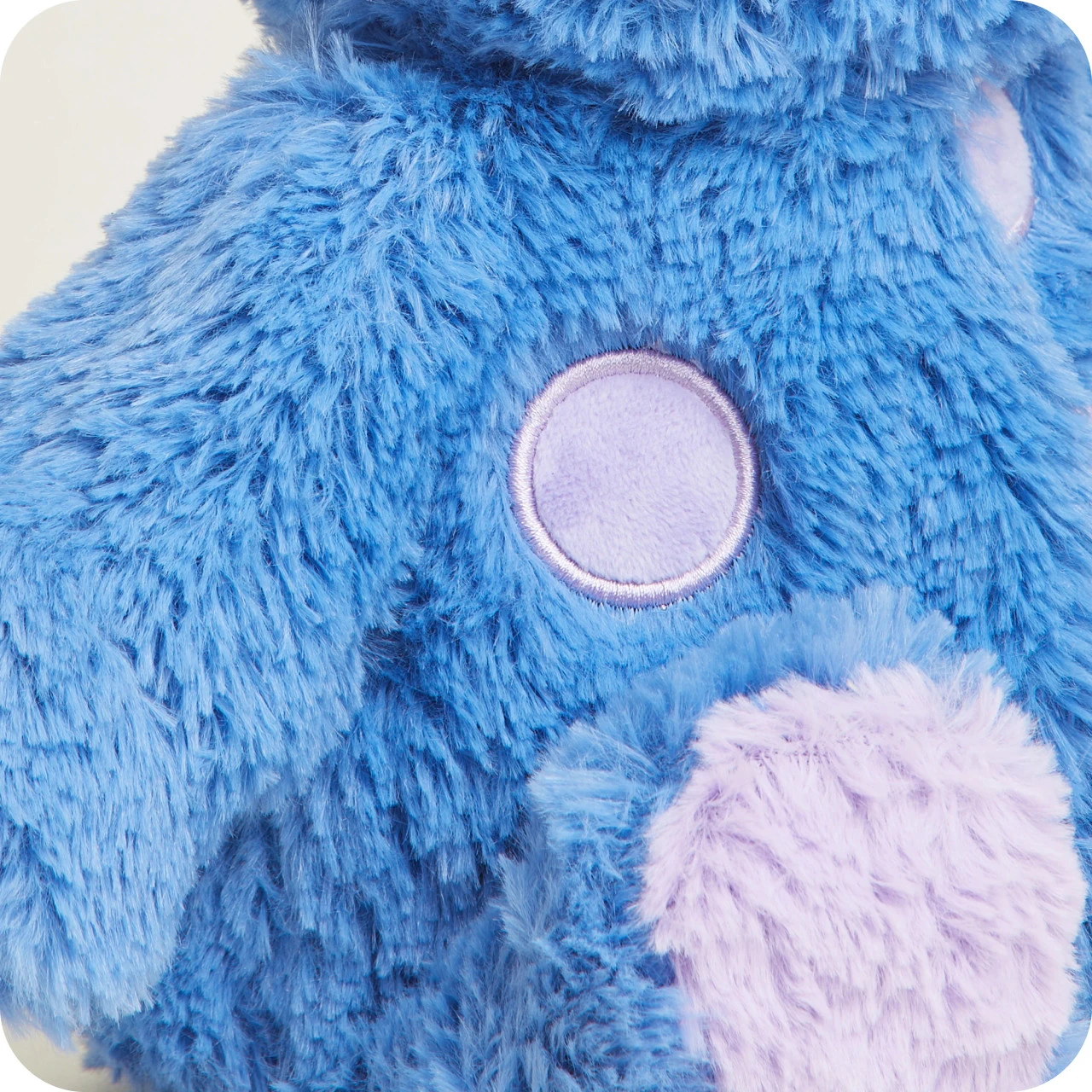 Warmies Blue Monster Cozy Plush Microwavable Toy 7 Warmies Blue Monster Cozy Plush Microwavable Toy - Image 7
