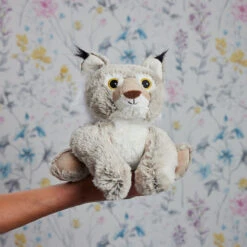 Warmies Bobcat Cozy Plush Microwavable Toy -Warmies Warmies Bobcat LS1 74750.1690881216