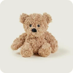 Warmies Brown Curly Bear Cozy Plush Microwavable Toy