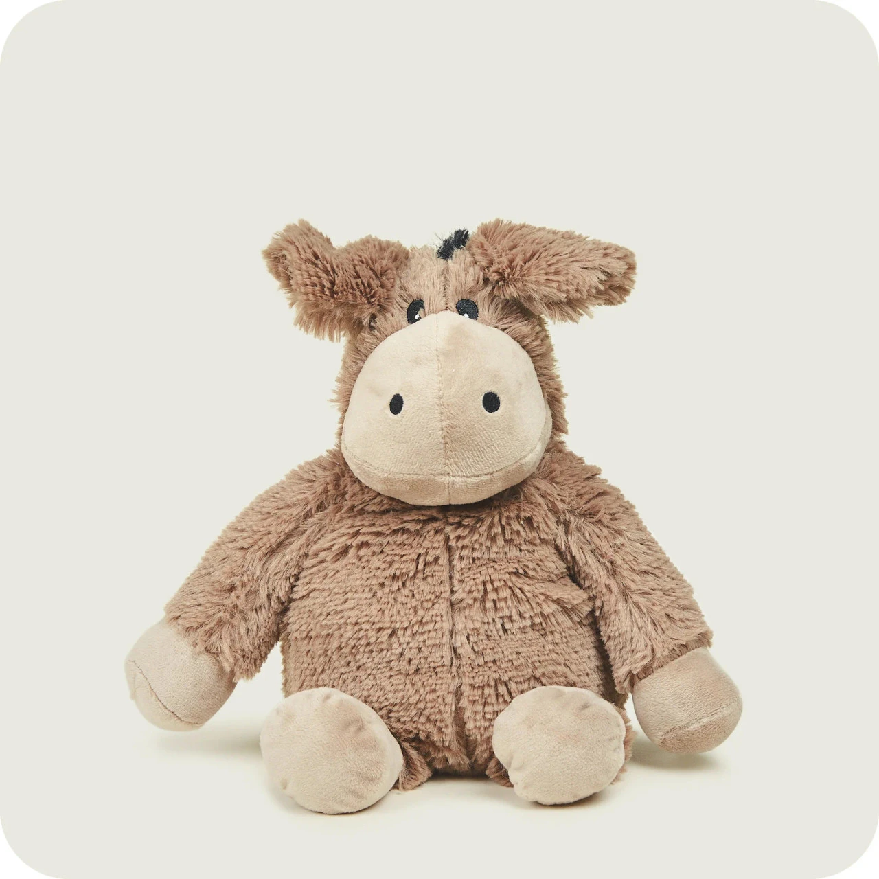 Warmies Donkey Cozy Plush Microwavable Toy 10 Warmies Donkey Cozy Plush Microwavable Toy - Image 10