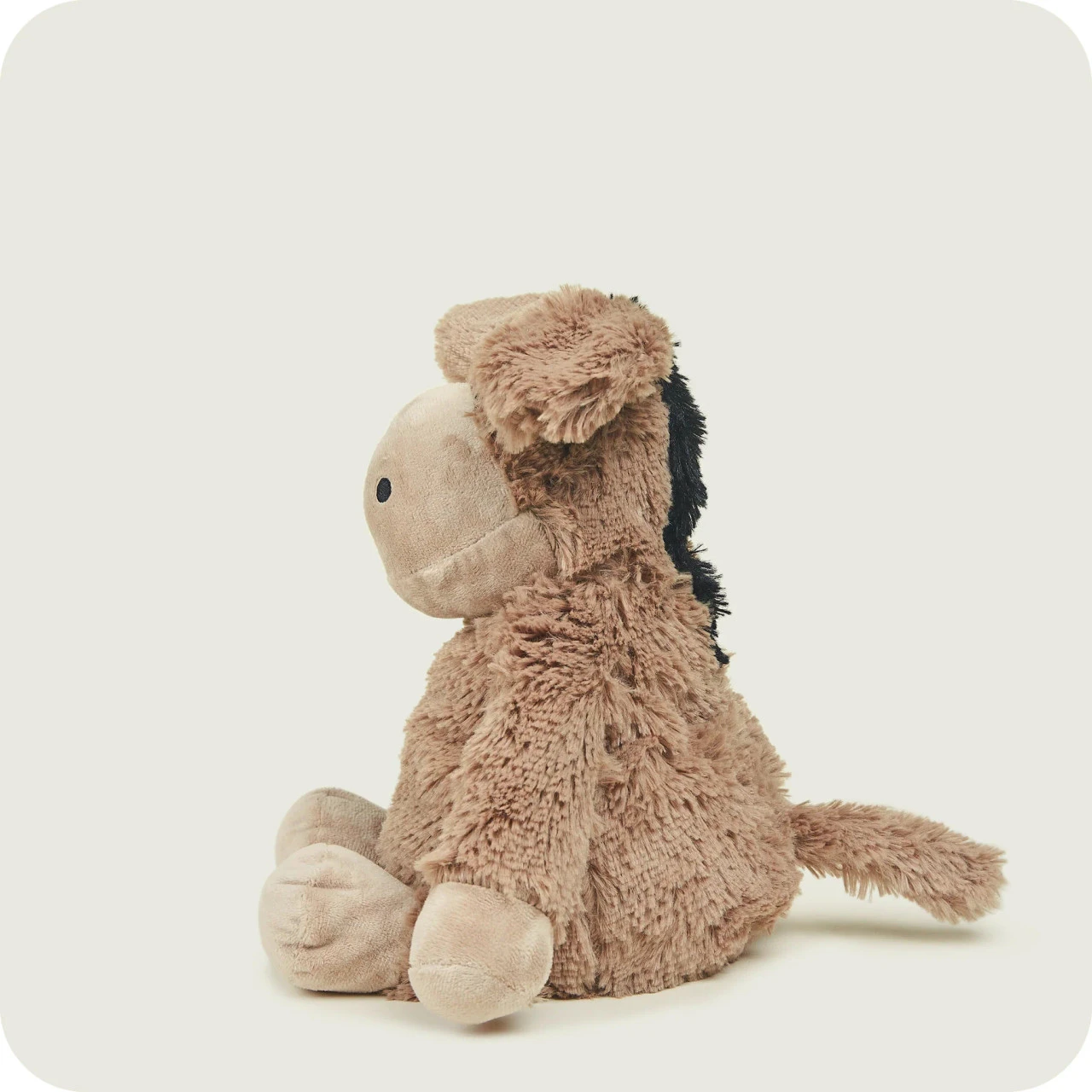 Warmies Donkey Cozy Plush Microwavable Toy 3 Warmies Donkey Cozy Plush Microwavable Toy - Image 3