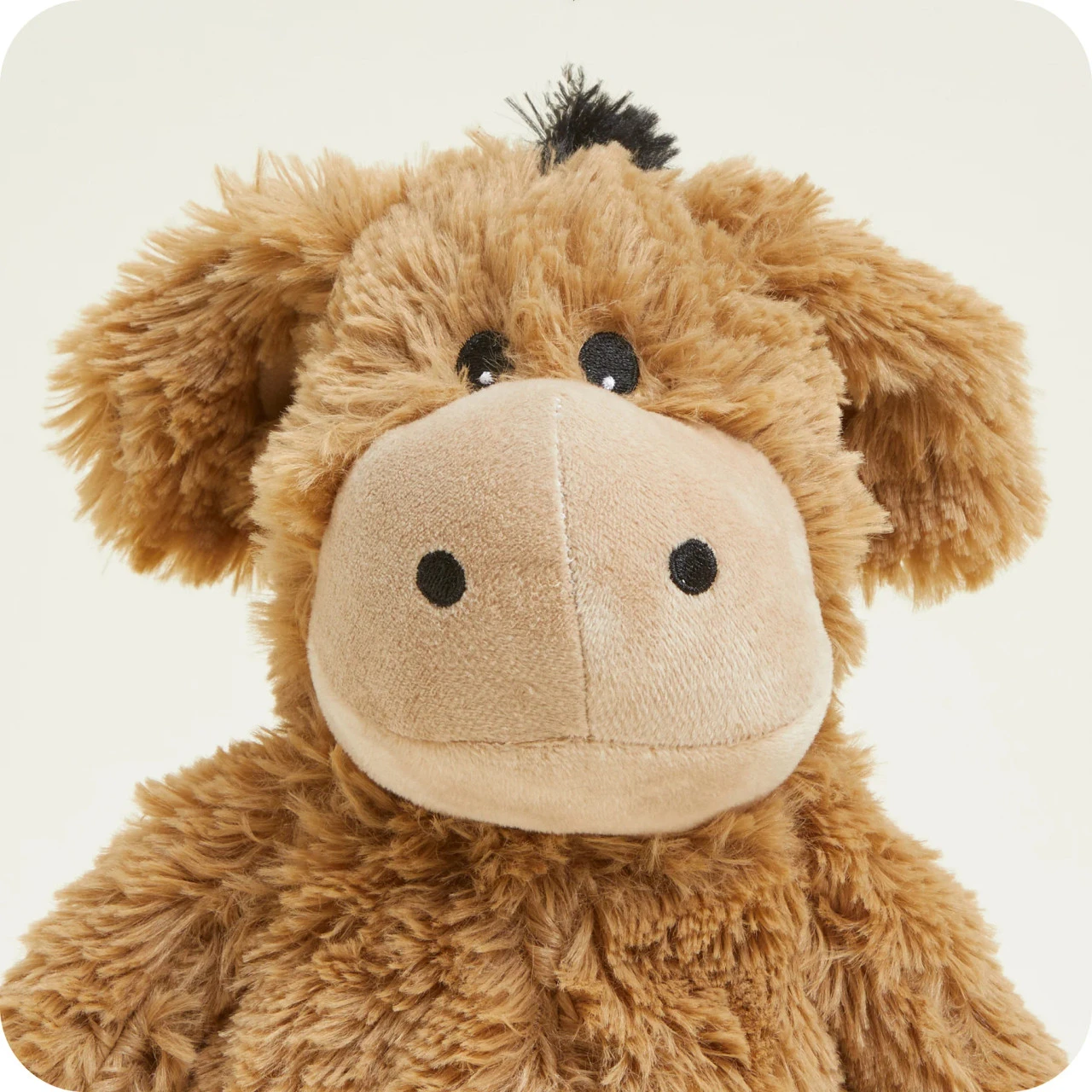 Warmies Donkey Cozy Plush Microwavable Toy 8 Warmies Donkey Cozy Plush Microwavable Toy - Image 8