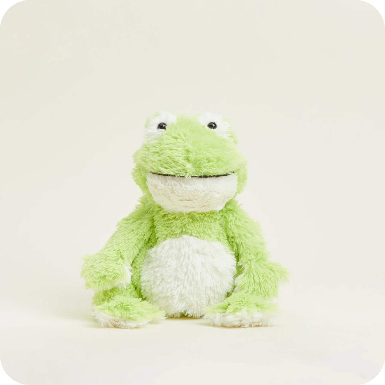 Warmies Frog Cozy Plush Microwavable Toy 1 Warmies Frog Cozy Plush Microwavable Toy