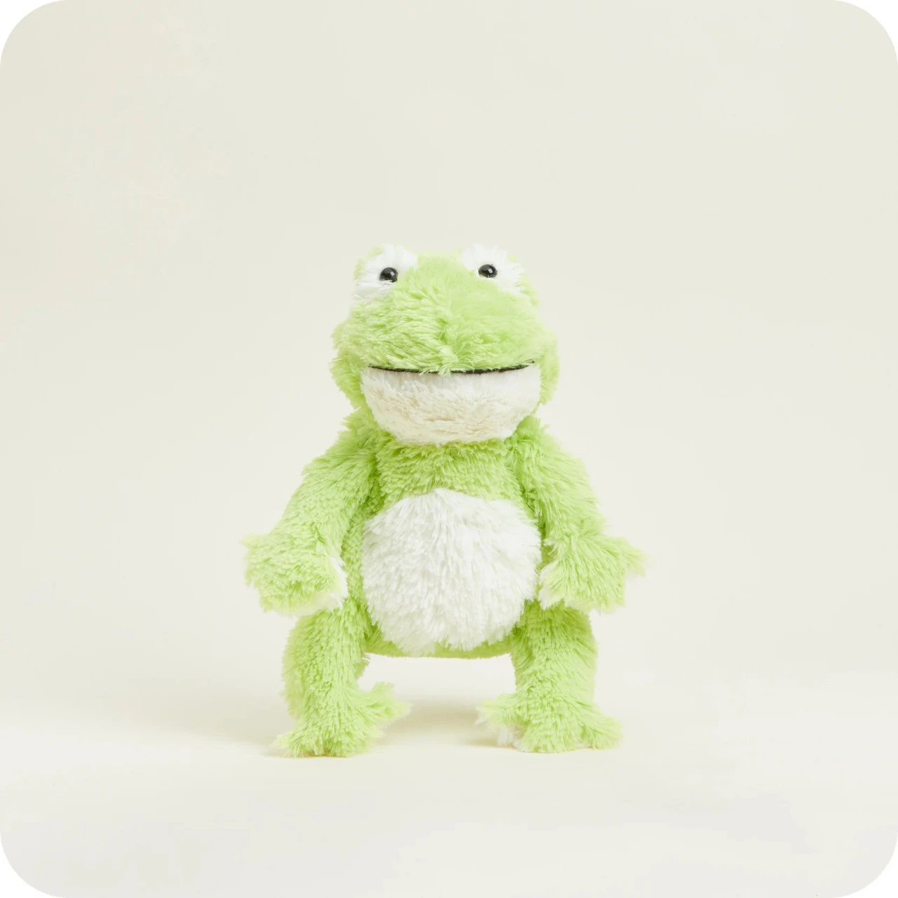 Warmies Frog Cozy Plush Microwavable Toy 6 Warmies Frog Cozy Plush Microwavable Toy - Image 6
