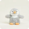Warmies Grey Penguin Cozy Plush Microwavable Toy