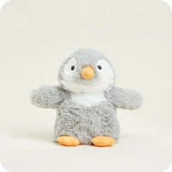 Warmies Grey Penguin Cozy Plush Microwavable Toy