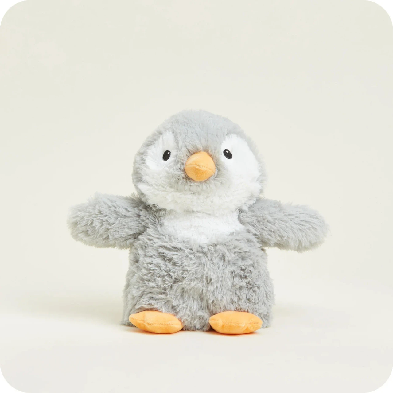 Warmies Grey Penguin Cozy Plush Microwavable Toy 1 Warmies Grey Penguin Cozy Plush Microwavable Toy