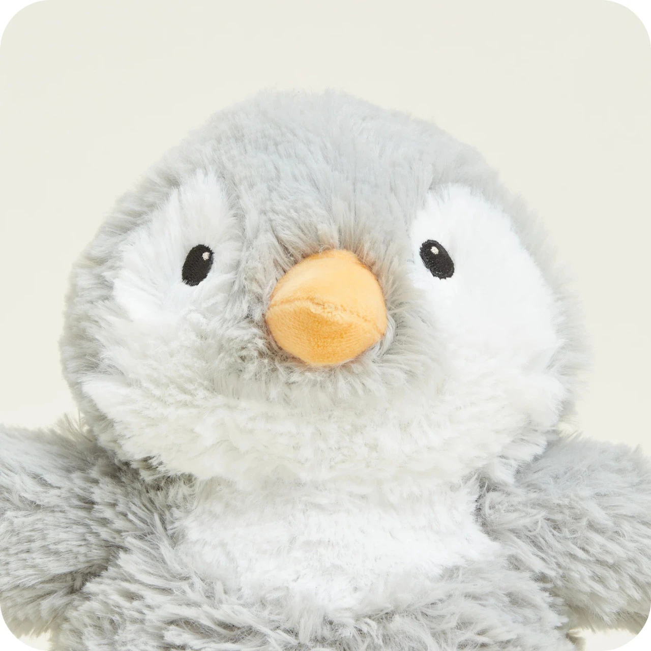 Warmies Grey Penguin Cozy Plush Microwavable Toy 2 Warmies Grey Penguin Cozy Plush Microwavable Toy - Image 2