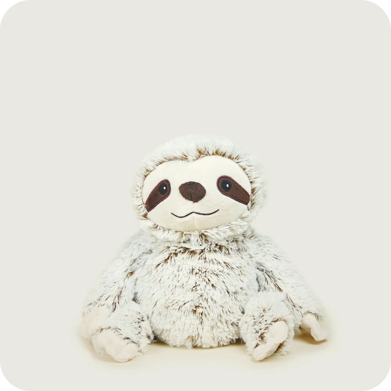 Warmies Marshmallow Sloth Cozy Plush Microwavable Toy 1 Warmies Marshmallow Sloth Cozy Plush Microwavable Toy