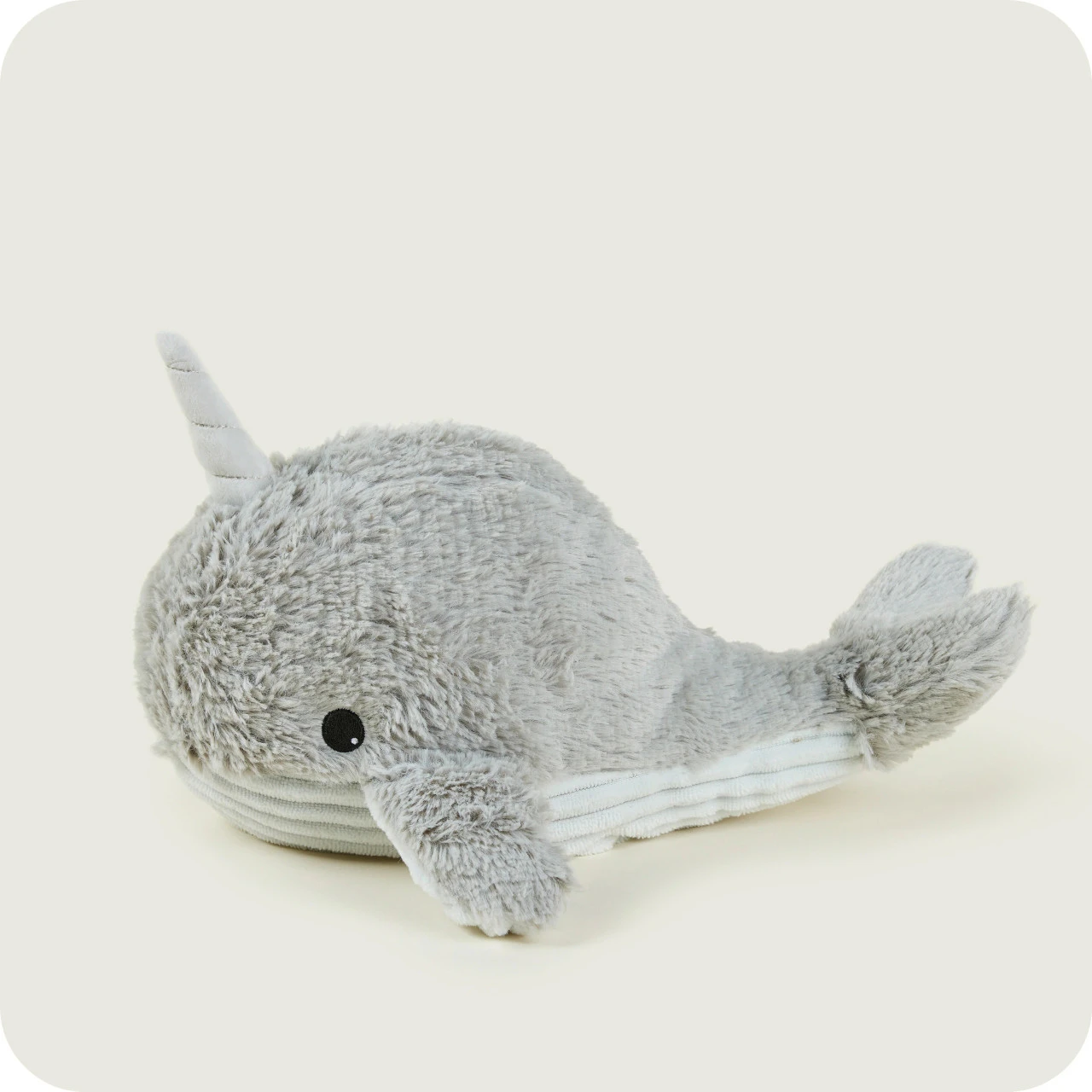 Warmies Narwhal Cozy Plush Microwavable Toy 4 Warmies Narwhal Cozy Plush Microwavable Toy - Image 4
