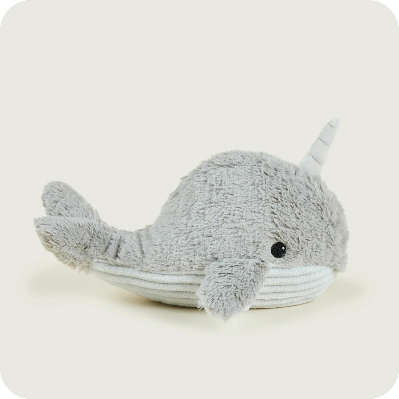 Warmies Narwhal Cozy Plush Microwavable Toy 2 Warmies Narwhal Cozy Plush Microwavable Toy - Image 2