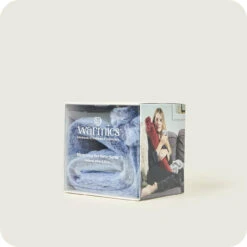 Warmies Blue Marshmallow Faux Fur Long Hot Water Bottle -Warmies Warmies RolledMarshmallowBlueFurLongHotWaterBottle1 1800x1800 76011.1693401689