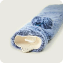 Warmies Blue Marshmallow Faux Fur Long Hot Water Bottle