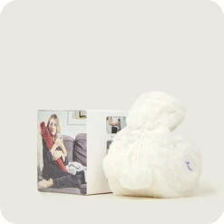 Warmies Vanilla Faux Fur Cover Long Hot Water Bottle -Warmies Warmies RolledVanillaFurLongHotWaterBottle2 1800x1800 37646.1693402224