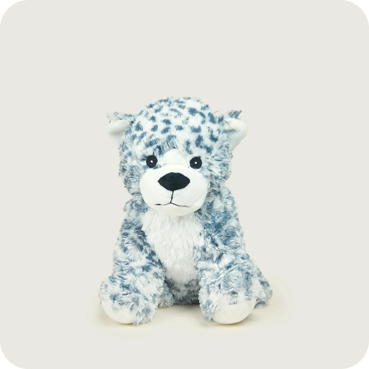 Warmies Snow Leopard Cozy Plush Microwavable Toy 5 Warmies Snow Leopard Cozy Plush Microwavable Toy - Image 5
