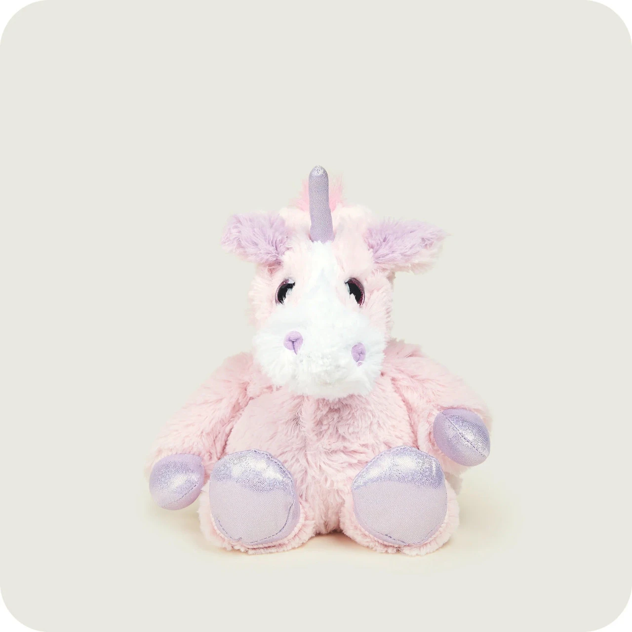 Warmies Sparkly Pink Unicorn Cozy Plush Microwavable Toy 3 Warmies Sparkly Pink Unicorn Cozy Plush Microwavable Toy - Image 3