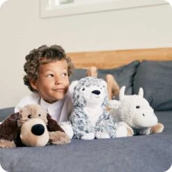 Snow Leopard Warmies 11 Snow Leopard Warmies -Warmies Warmies USA 202343