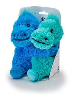 Warmies Warm Hugs Dinosaurs 9" Microwavable Toys -Warmies dinosaurs duos pack 65883.1564159073